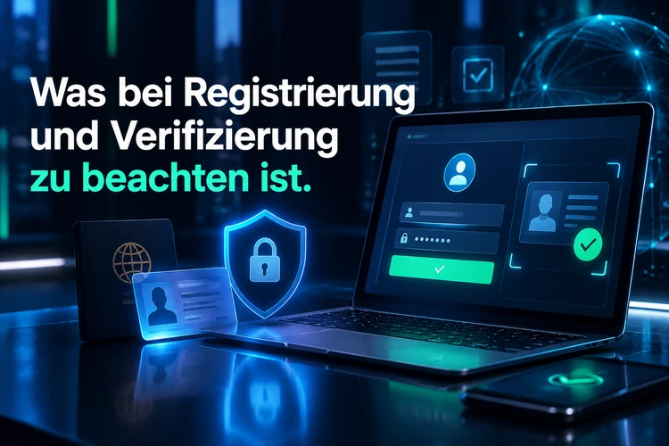Was bei Registrierung und Verifizierung zu beachten ist