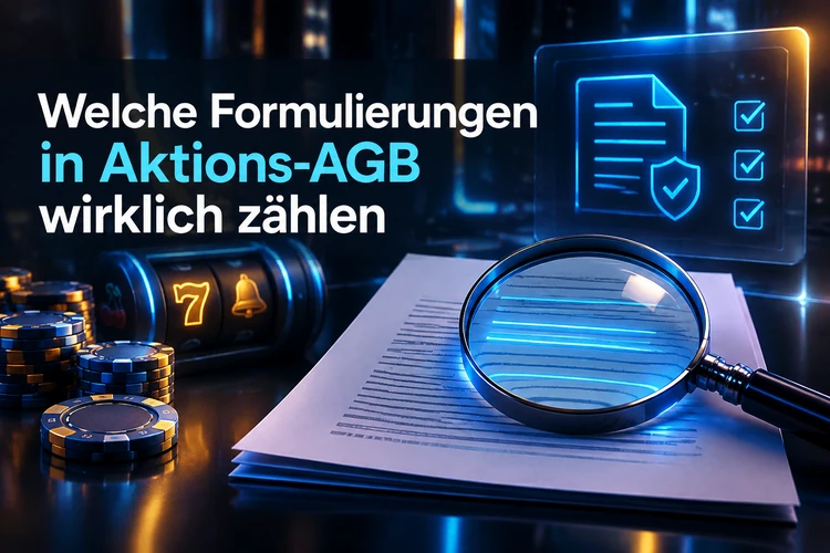 Welche Formulierungen in Aktions-AGB wirklich zählen