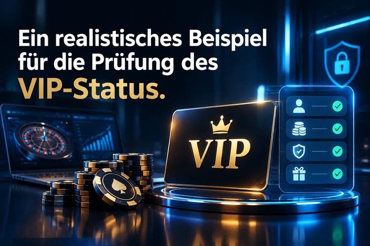 Ein realistisches Beispiel für die Prüfung des VIP-Status